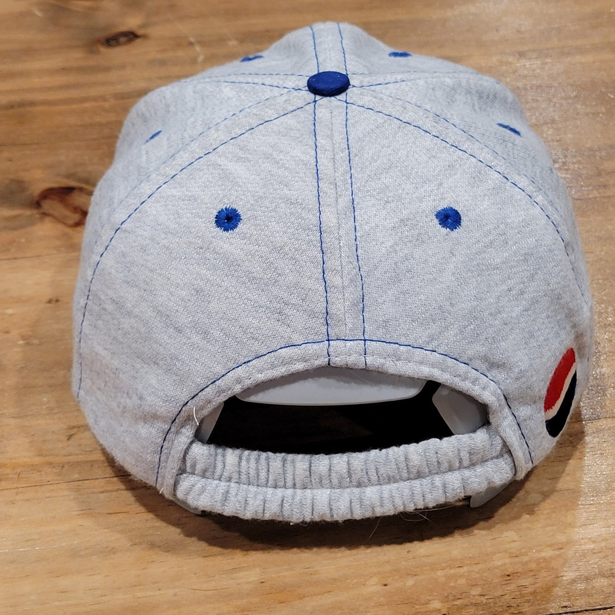 Vintage Pepsi Hat Cap One Size Flex Stretch Fitted Adult 90s Gray Spell Out Soda