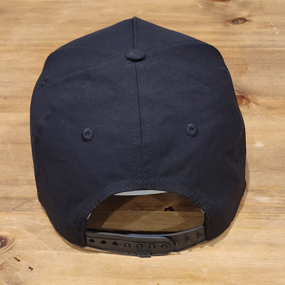 Armadillo Hat Co Snapback Hat Cap Rope Black Feather Logo One Size