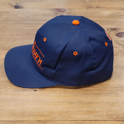 Vintage Auburn Tigers Hat Snapback The Game Bar Script 90s College Football