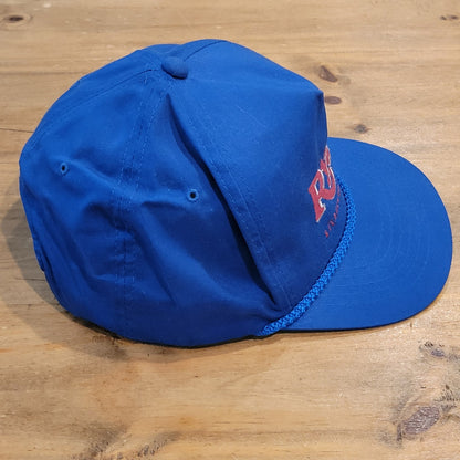 Vintage Ryan's Steak Buffet Hat Blue Rope 80s 90s Youngan Restaurant One Size