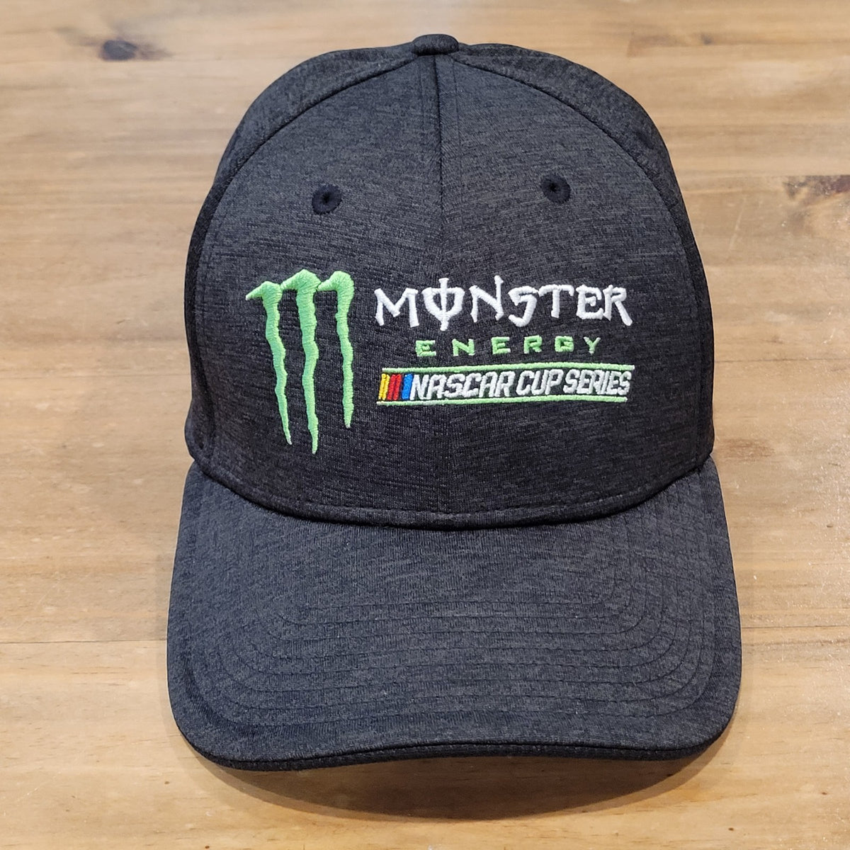 Monster Energy NASCAR Cup Hat New Era M/L 39Thirty Flex Stretch Fitted Black