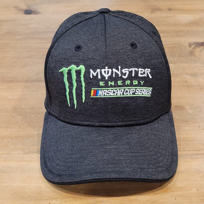 Monster Energy NASCAR Cup Hat New Era M/L 39Thirty Flex Stretch Fitted Black