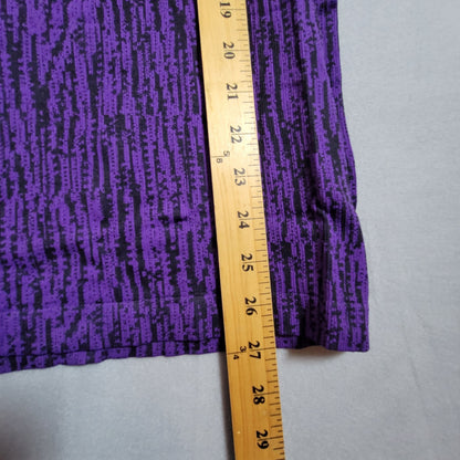 Athleta Flurry Elemental Turtleneck Top Base Layer Long Sleeve Purple Thumbholes