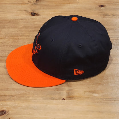 Baltimore Orioles Hat New Era Snapback Black Cooperstown Cotton 9Fifty