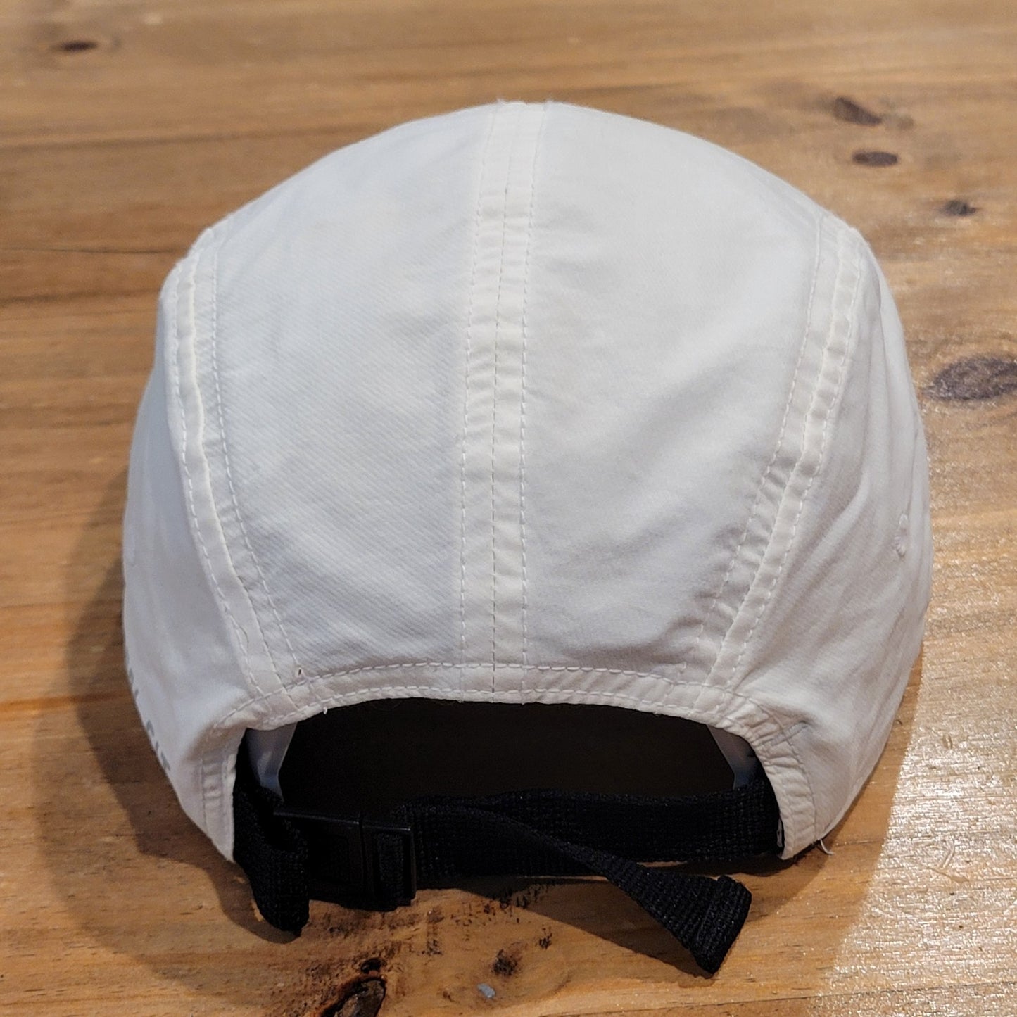 Nike AW84 Hat Cap Strap Back White Black Swoosh Running Outdoor One Size Dri-Fit