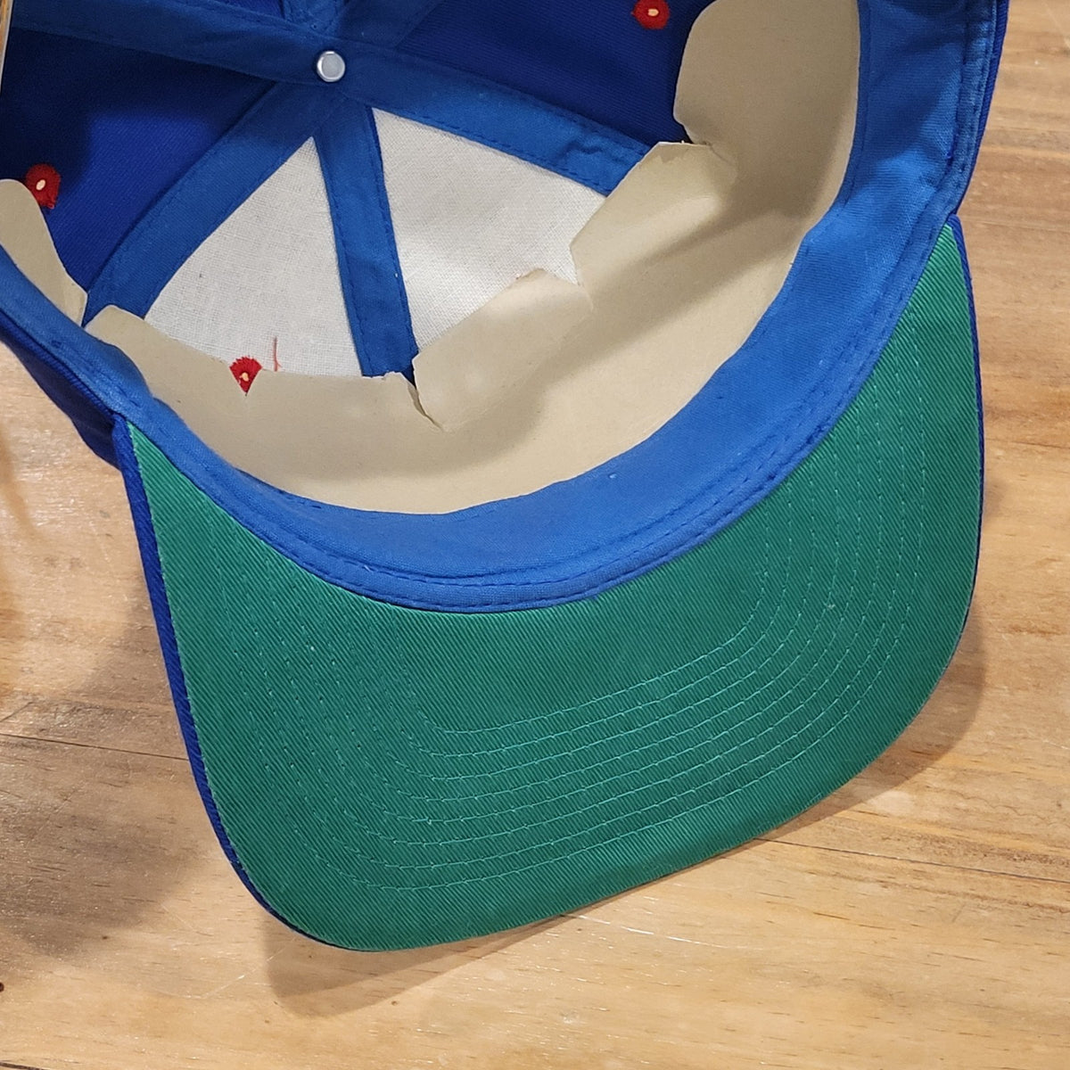 Vintage Valvoline Mark Martin NASCAR Hat Snapback Blue One Size 90s Car Racing