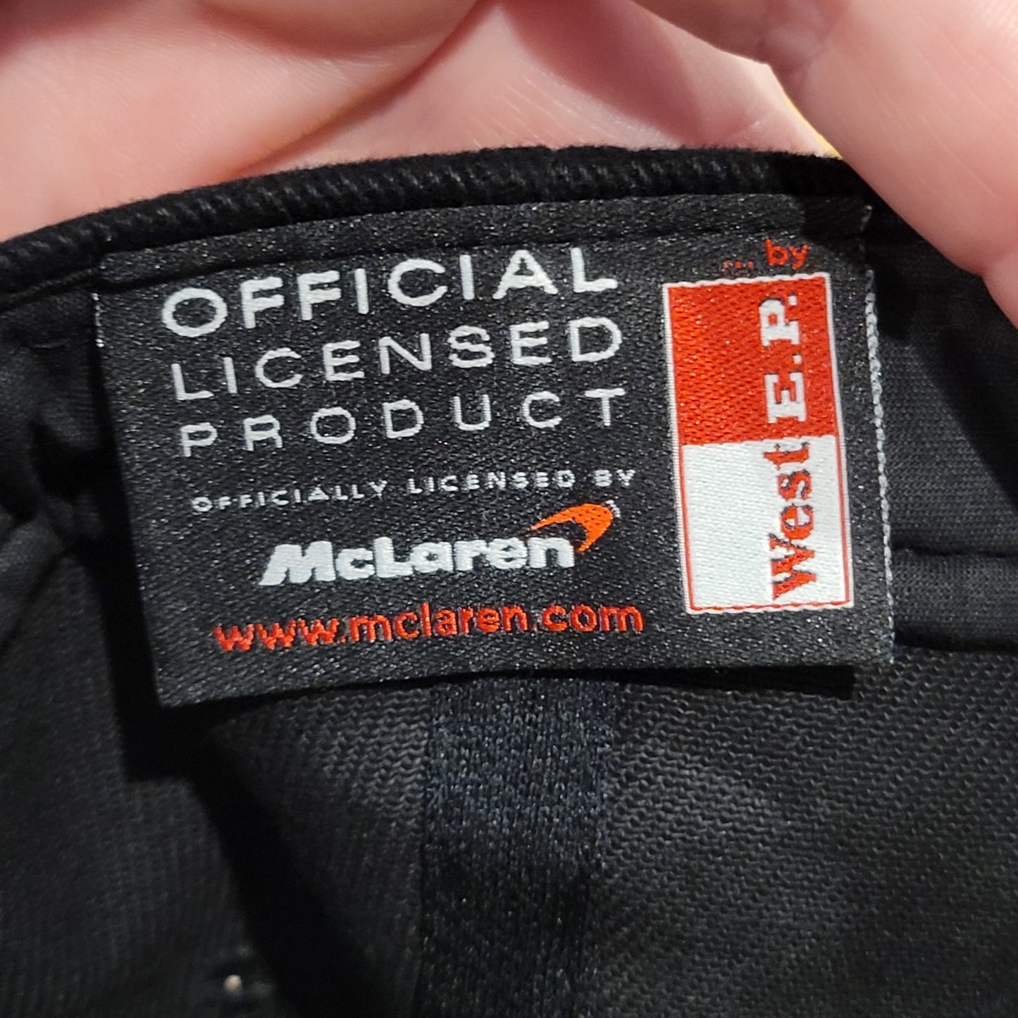 Vintage Team Mclaren Mercedes Hat F1 Race Car Black Mika West EP Y2K 90s