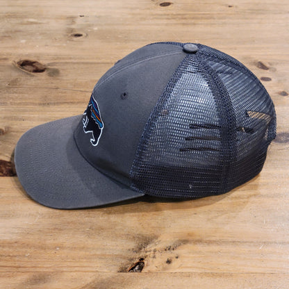 Patagonia Hat Cap Snapback Bear Grizzly Trucker One Size Trucker Gray