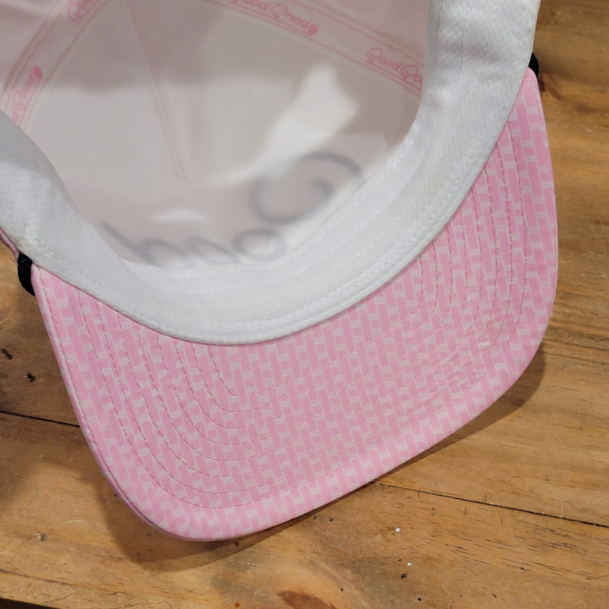 Good Good Golf Hat Snapback Pink Rope AOP Allover Golfer One Size