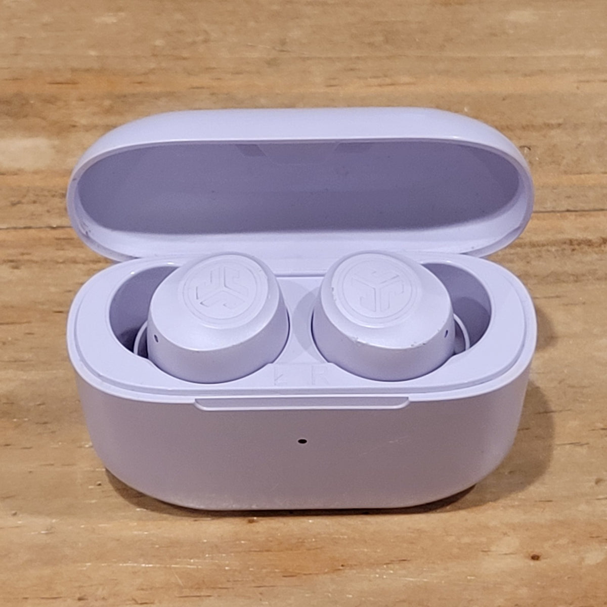 Jlab Go Pop Wireless Bluetooth Earbuds Compact With Charging Case Purple