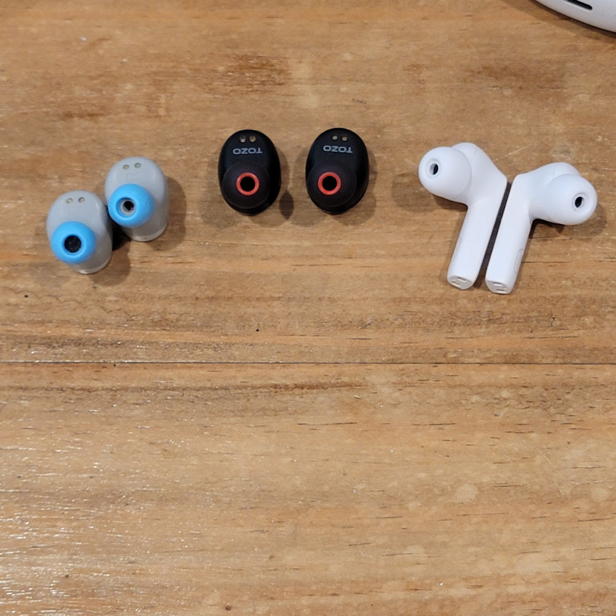 Lot of 3 Bluetooth Wireless Earbuds Skullcandy Jib Tozo T10 Onn