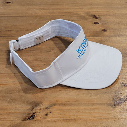Wyndham Golf Championship Visor Hat Cap Imperial Strap Back White Golfer