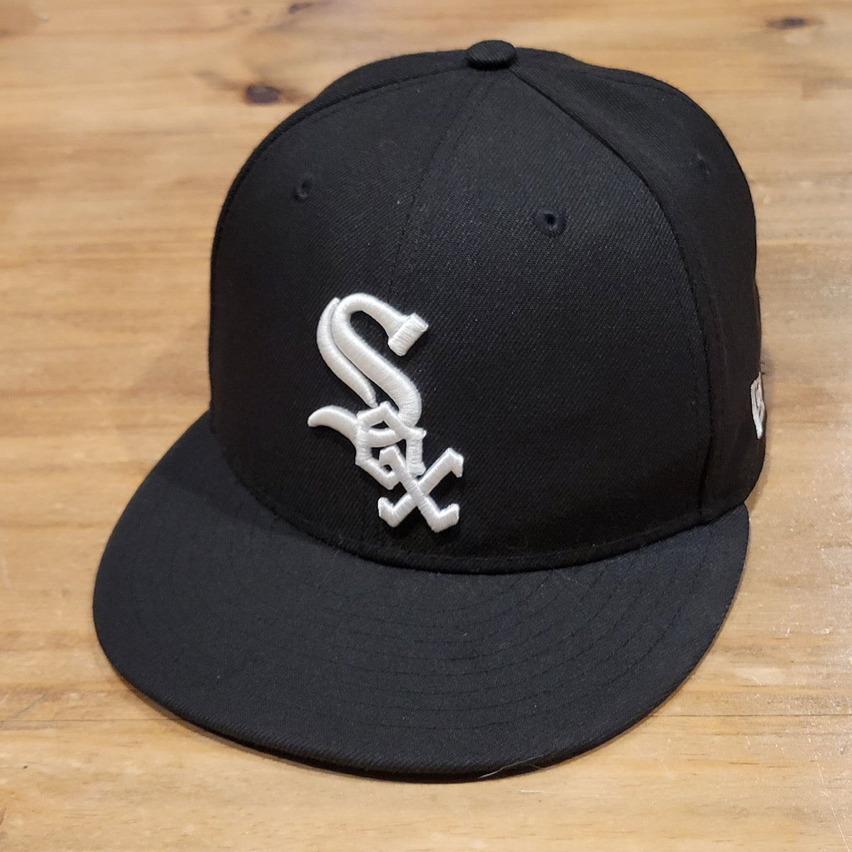 Chicago White Sox New Era Hat Size 7 1/8 Fitted On Field 59Fifty Black MLB