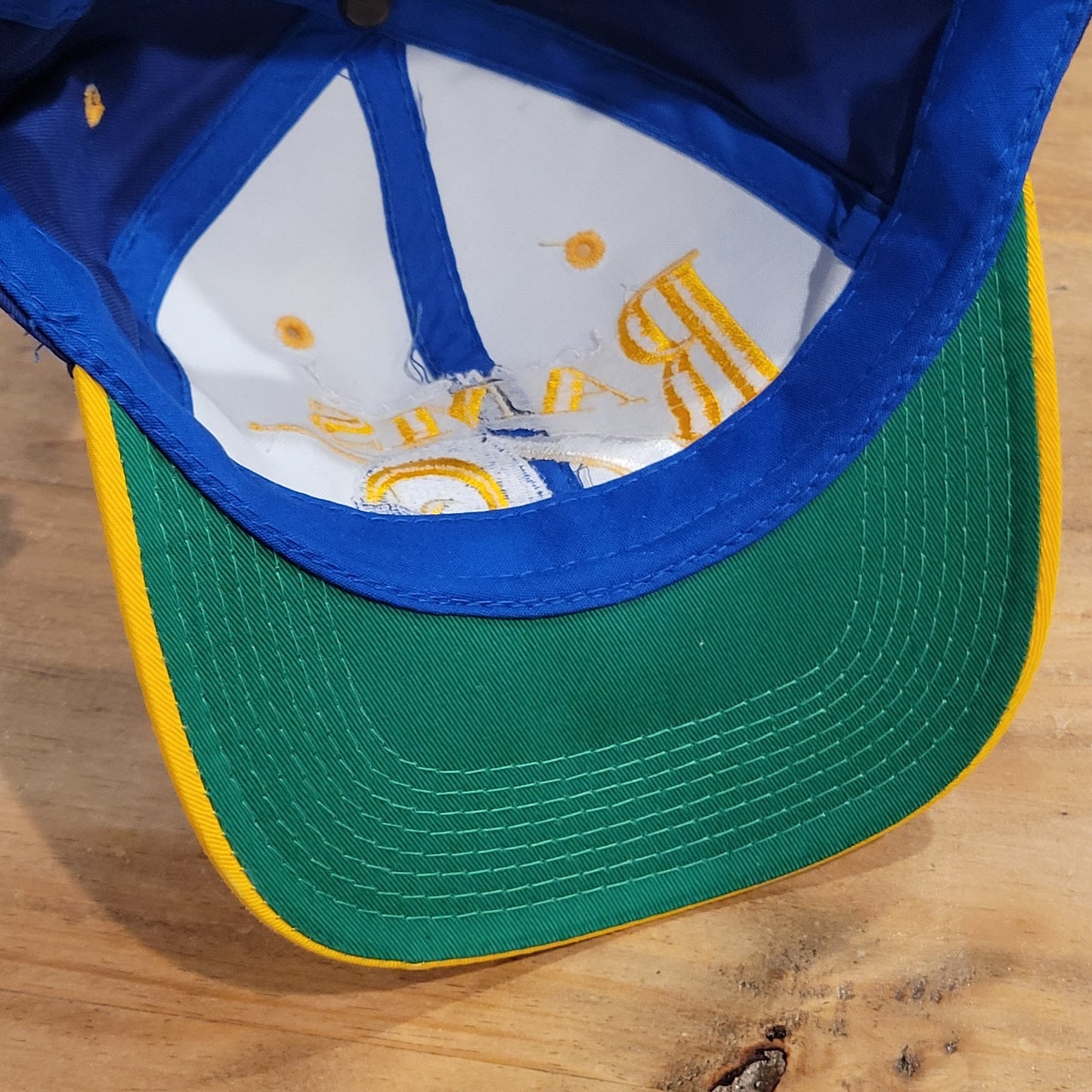 Vintage Los Angeles Rams Hat Snapback Drew Pearson Twill NFL Football 90s Blue