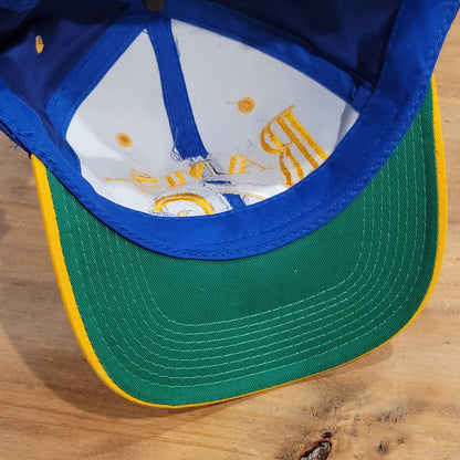 Vintage Los Angeles Rams Hat Snapback Drew Pearson Twill NFL Football 90s Blue