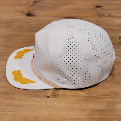 Melin Coronado Captain Collection Hat Snapback White Rope Double Up Brigade XL