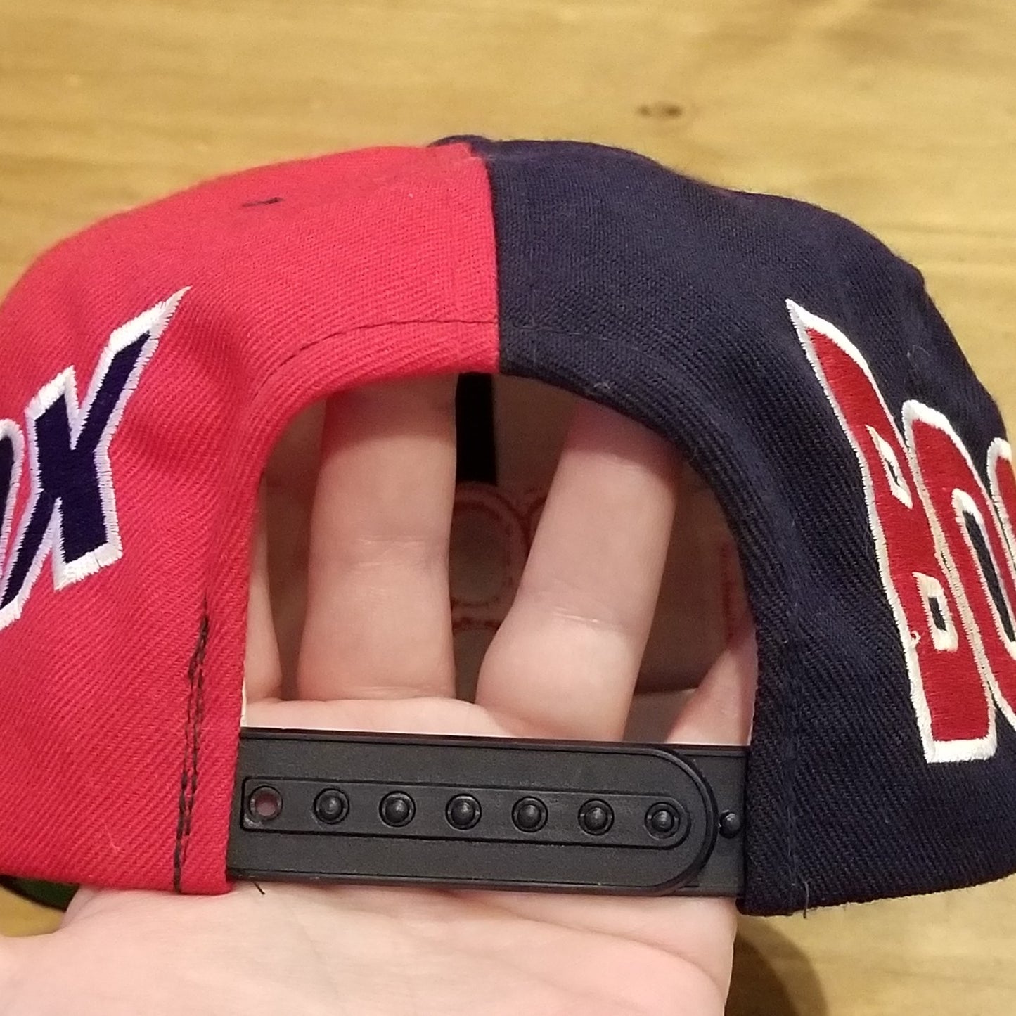 Vintage Boston Red Sox Hat Snapback American Needle Wool Big Spell Out Logo