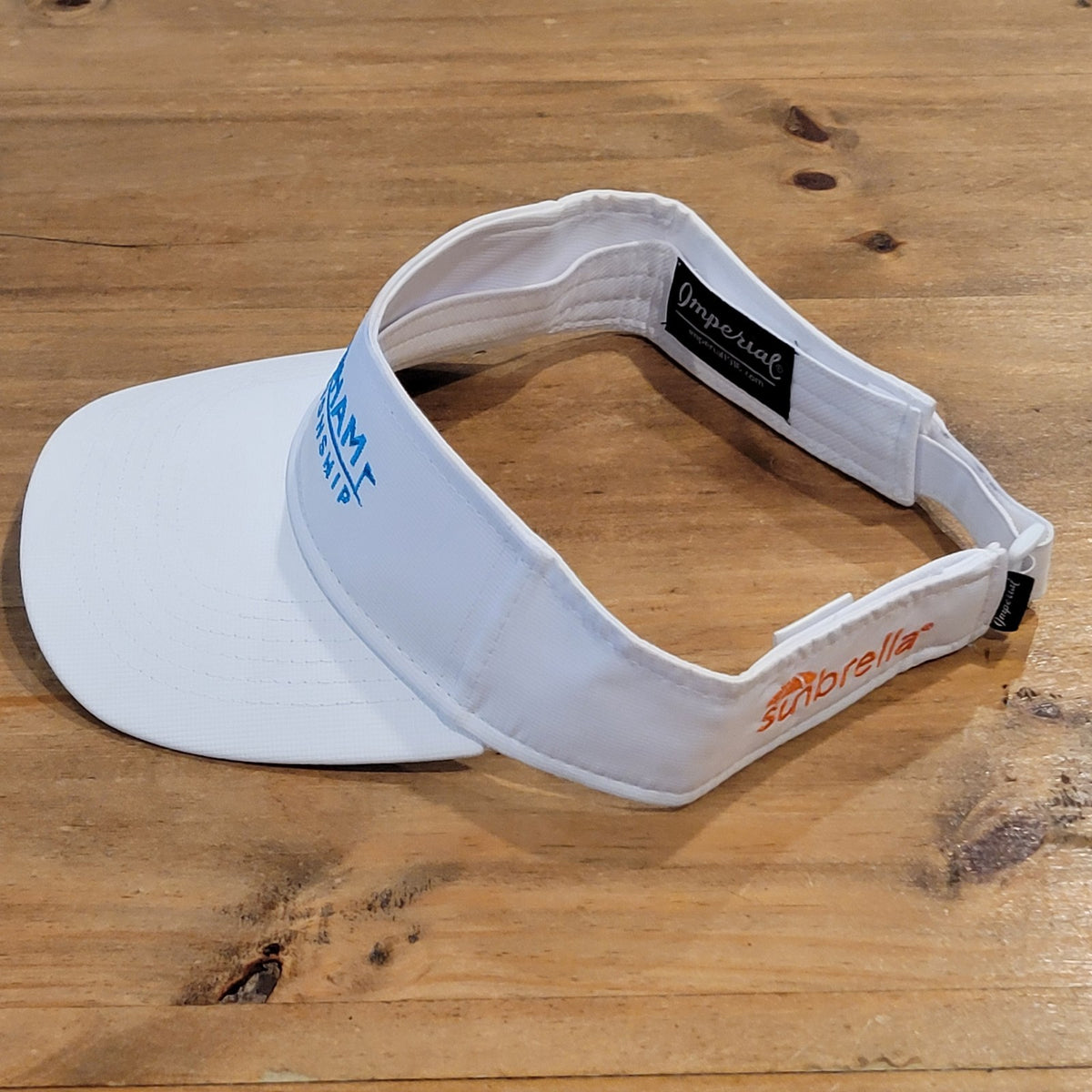 Wyndham Golf Championship Visor Hat Cap Imperial Strap Back White Golfer