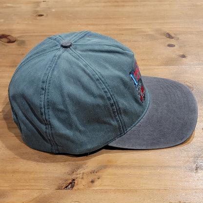 Vintage 80s Hell's Gate Airtram Canada Snapback Hat Fraser Canyon Souvenir Cap