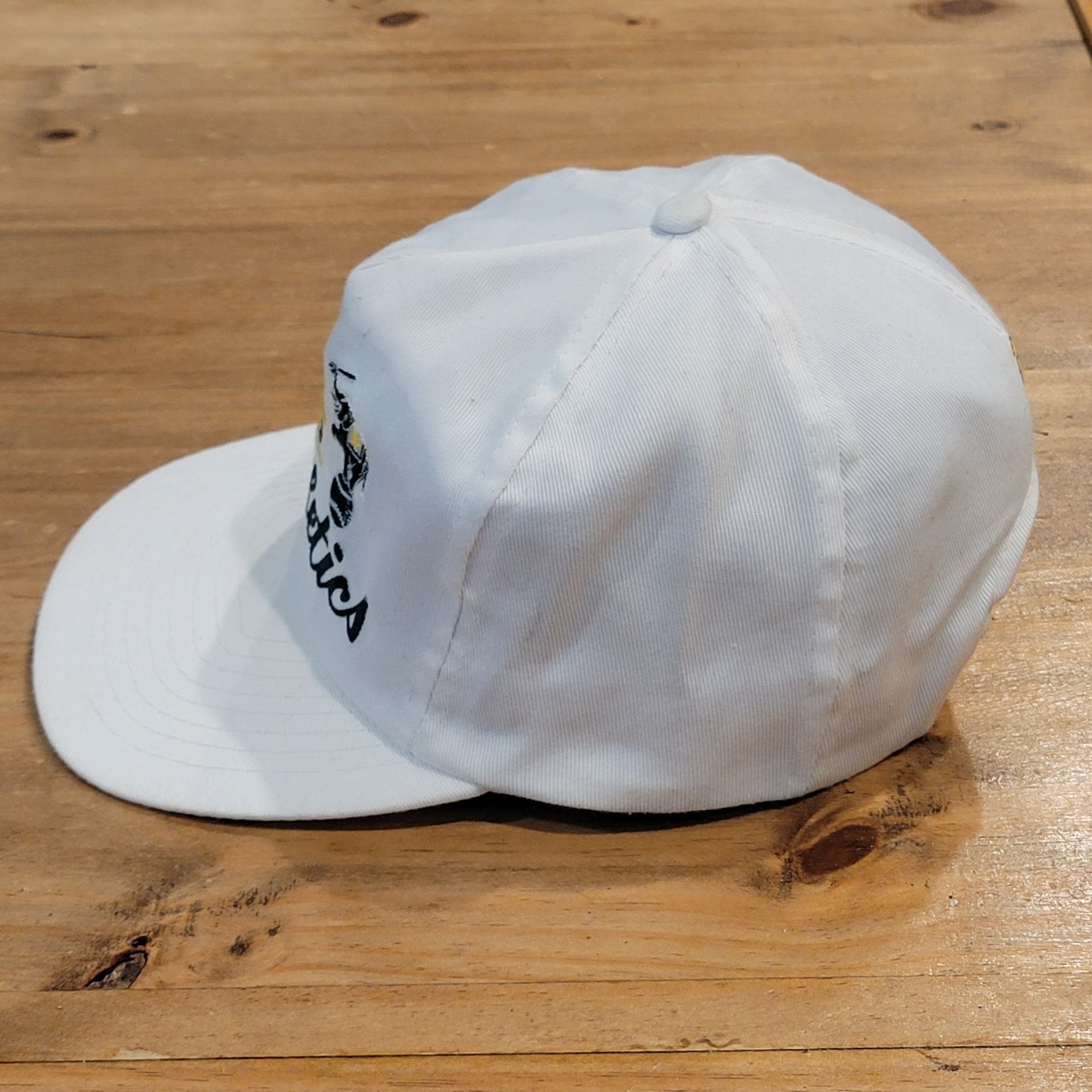 Vintage Oakland Athletics Hat Snapback ANNCO White 90s 80s One Size MLB Baseball