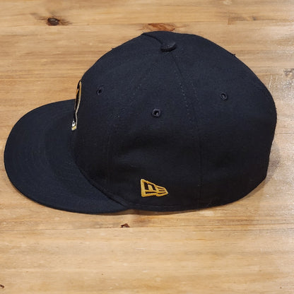 West Virginia Power Hat New Era Size 7 3/8 Fitted MiLB Baseball Black Made USA