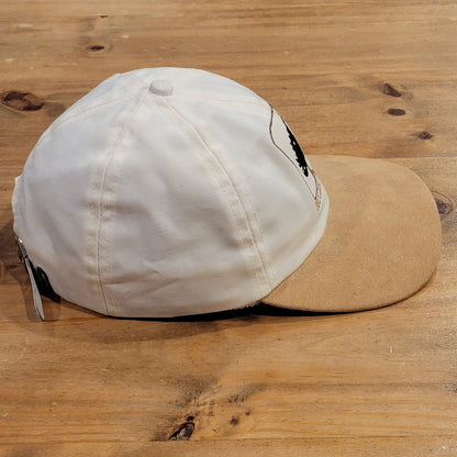 Vintage Big Cedar Lodge Hat Strap Back Imperial Suede Bill Ridgedale Missouri