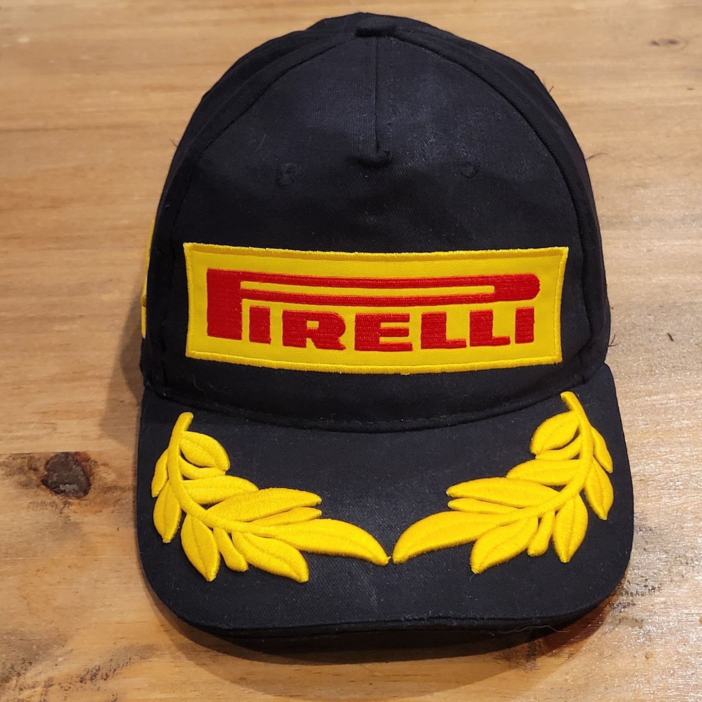 Pirelli Tires Racing Hat Strap Back 1st Pzero Leaf Scramble Eggs Car