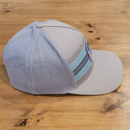 Travis Mathew Hat Size S/M Flex Stretch Fitted Golf Mesh Back Striped Golfer