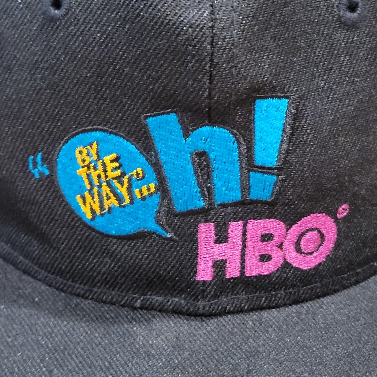 HBO Promo Hat Snapback 90s Youngan Oh! By the Way Movies TV Cinemax One Size