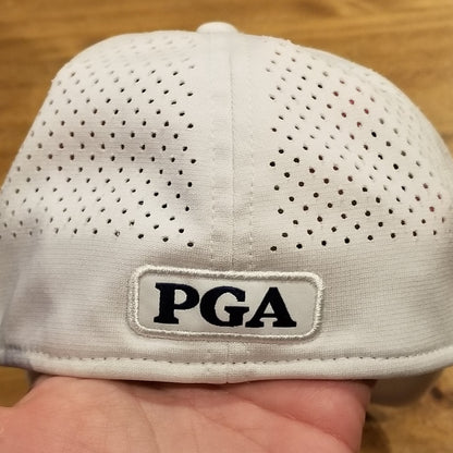PGA Championship Southern Hills 2022 Hat New Era Size S/M Flex Stretch Fit White