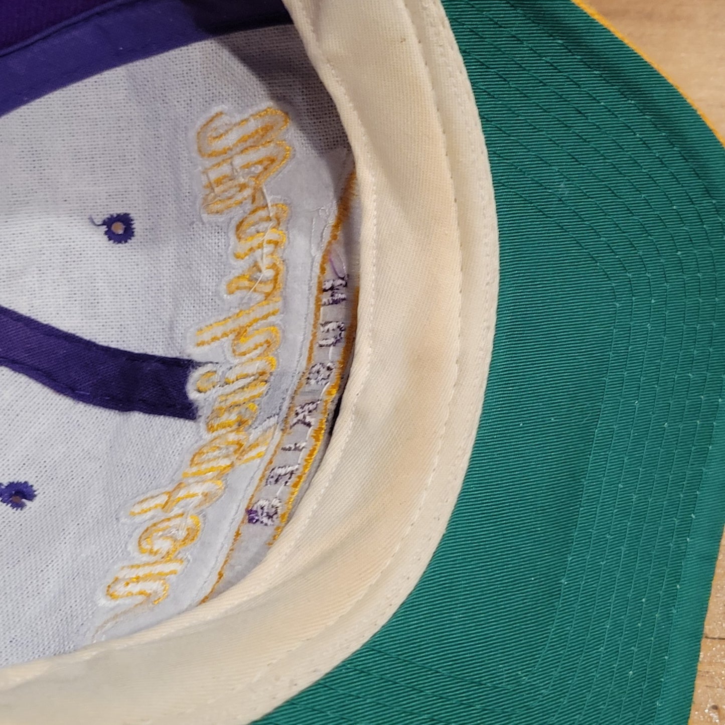 Vintage Washington Huskies Starter Hat Cap Wool Tailsweep 90s One Size College