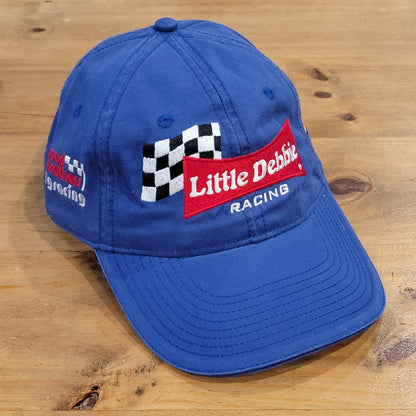 Little Debbie Racing Hat Strap Back Blue One Size Ken Schrader The Game NASCAR