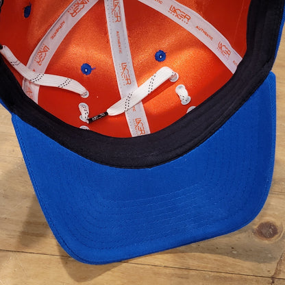 New York Islanders Lacer Hat Snapback Blue Shoe Lace Laces One Size NHL Hockey