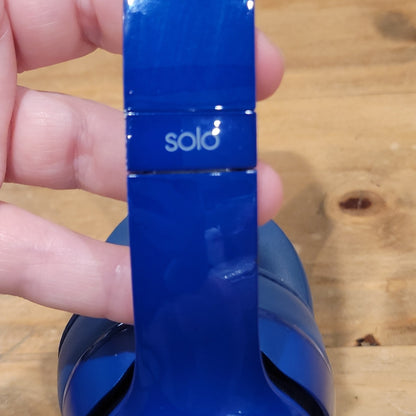 Beats by Dr Dre Solo 2 Wireless Bluetooth On Ear Headphones Royal Blue B0534
