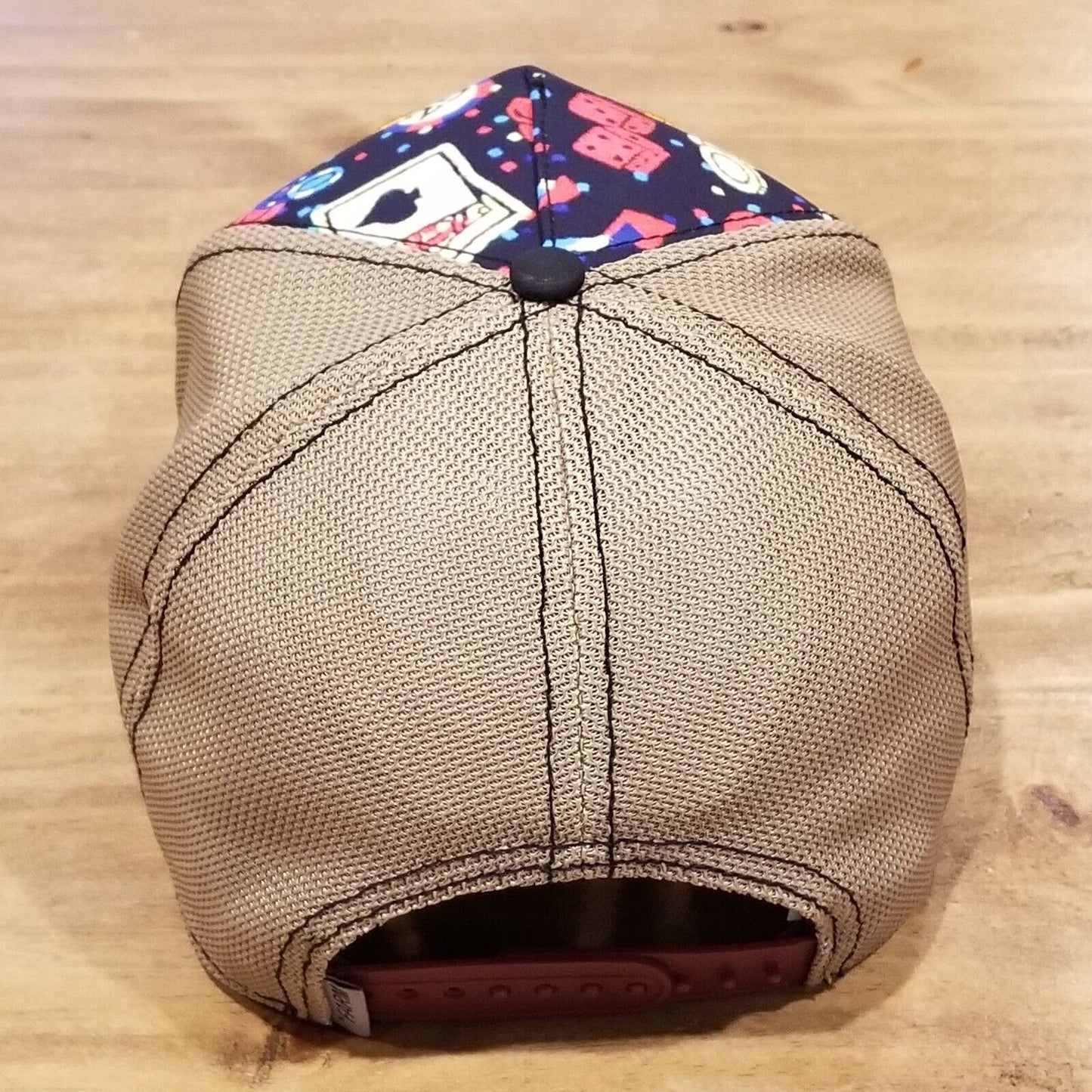 Goorin Bros Poker Face Hat Cap Snapback Cards Vegas Gambling Hyena Patch Limited