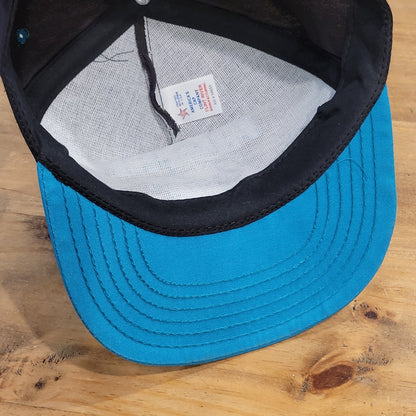 Vintage ASA Racing Hat Snapback Black Made USA Stock Car Race NASCAR