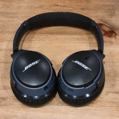 Bose SoundLink Around Ear Wireless Headphones AE2 Black Blue Tested Working 1137