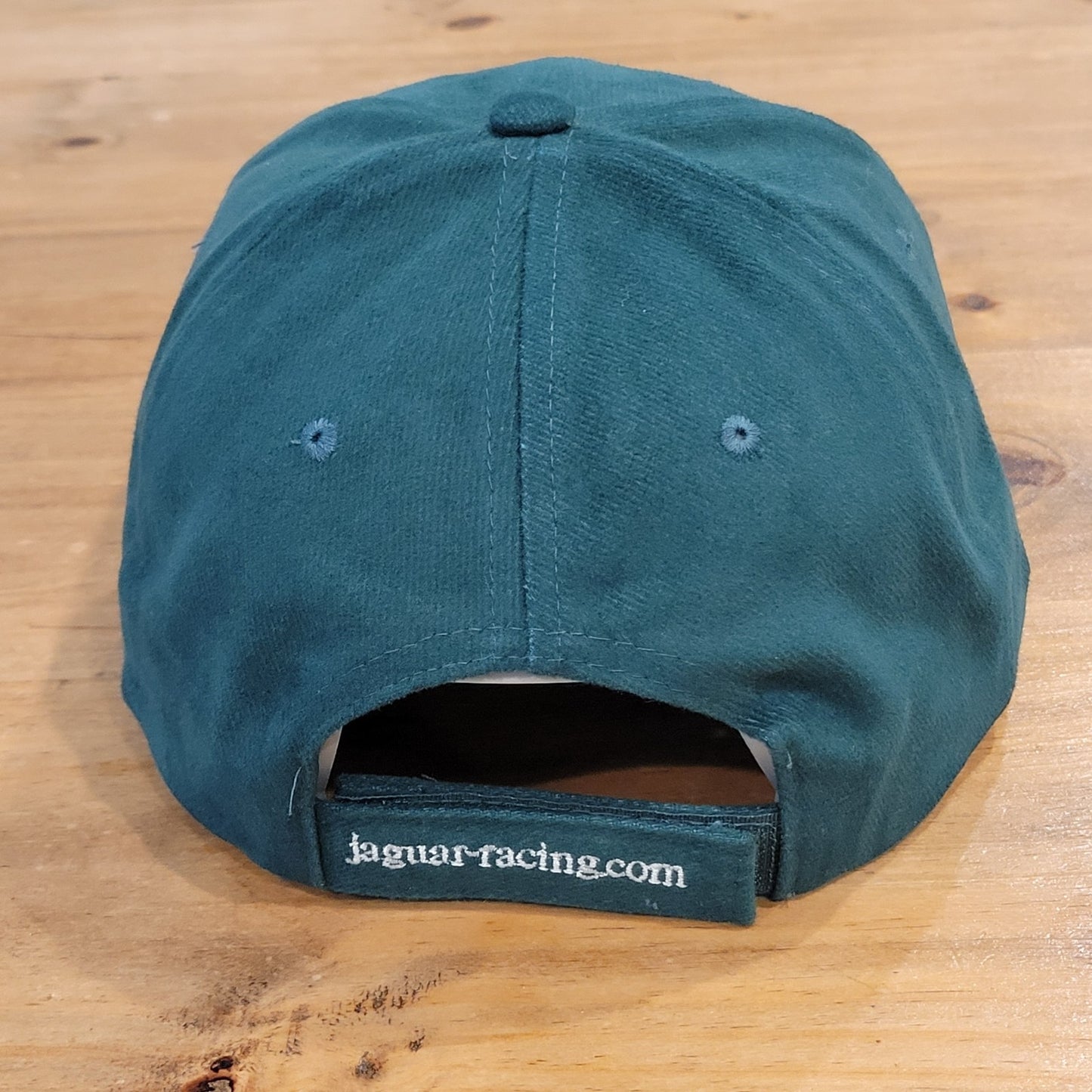 Vintage Jaguar Racing Hat Strap Back Green 90s Y2K Car Race F1 Grand Prix