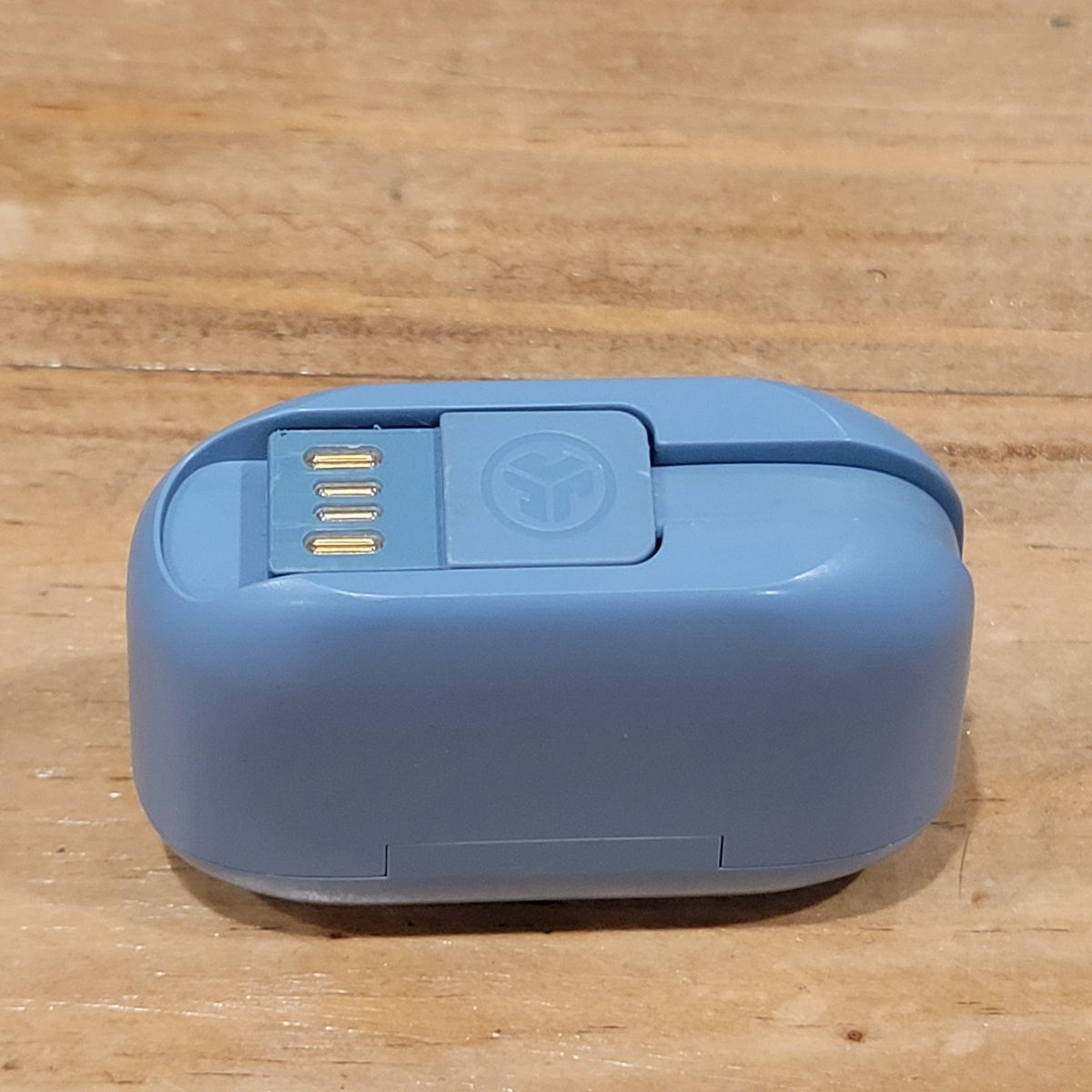 Jlab Go Pop Wireless Bluetooth Earbuds Compact With Charging Case Blue
