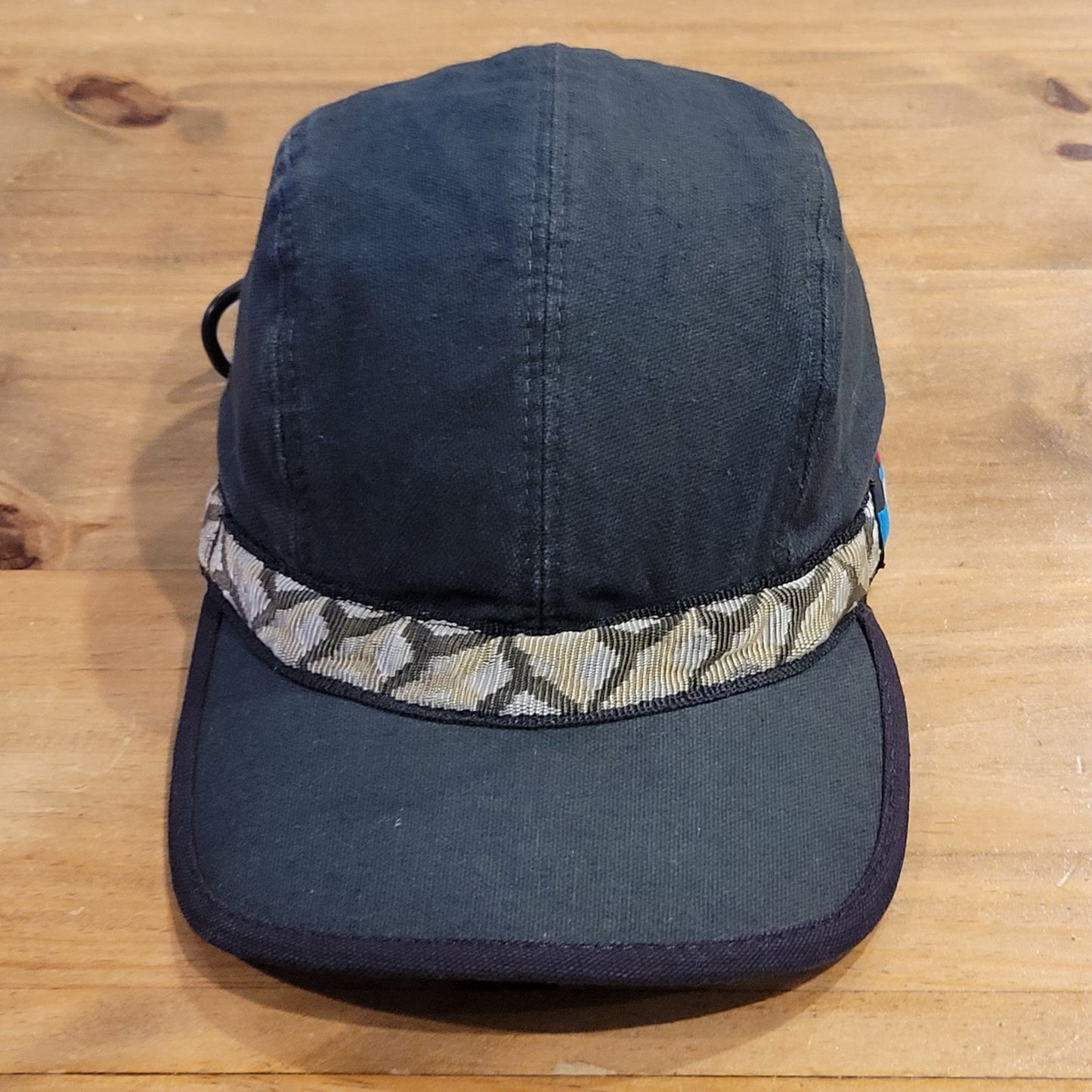 Kavu Hat Cap Size M Adjustable Canvas Outdoor Fishing Hiking Made USA Cotton Gre
