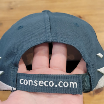 AJ Foyt Racing Conseco Hat Strap Back Green One Size Indy Car Race