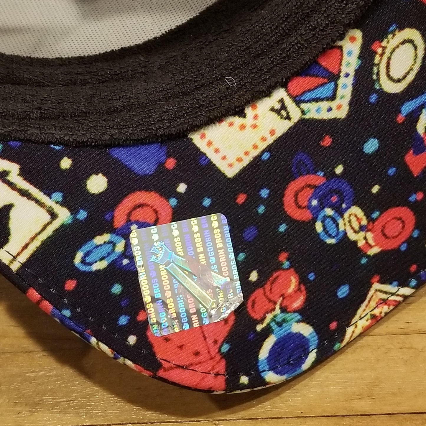 Goorin Bros Poker Face Hat Cap Snapback Cards Vegas Gambling Hyena Patch Limited