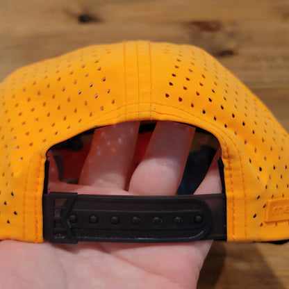 Melin Coronado Hydro Neon Collection Hat Snapback Orange Rope  Adjustable CL Fit