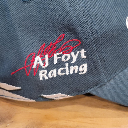 AJ Foyt Racing Conseco Hat Strap Back Green One Size Indy Car Race