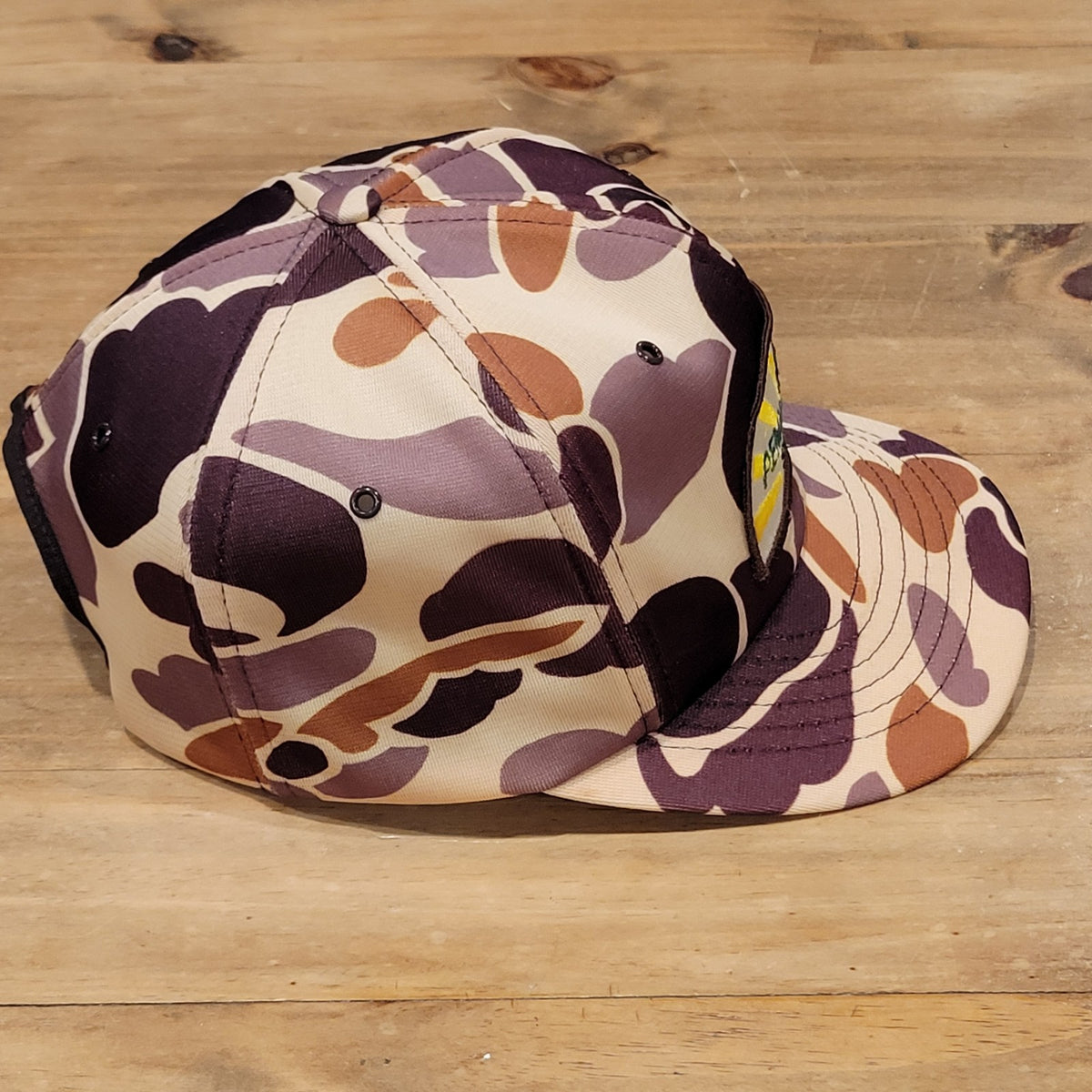 Vintage Pennington Seed Hat Snapback Camo Camouflage Patch Farm Farmer Made USA
