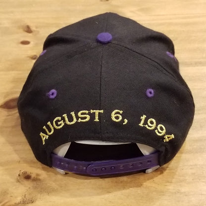 Vintage Brickyard 400 Indy Hat Snapback Black Wool Blend Logo 7 limited Edition
