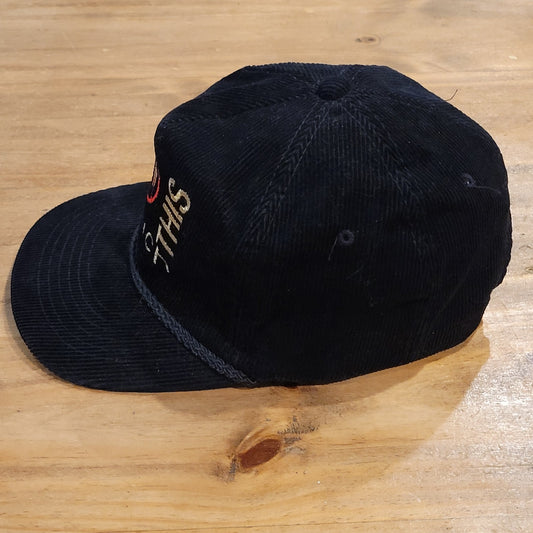 Vintage U Can't Touch This MC Hammer Detroit Pistons Corduroy Hat Snapback