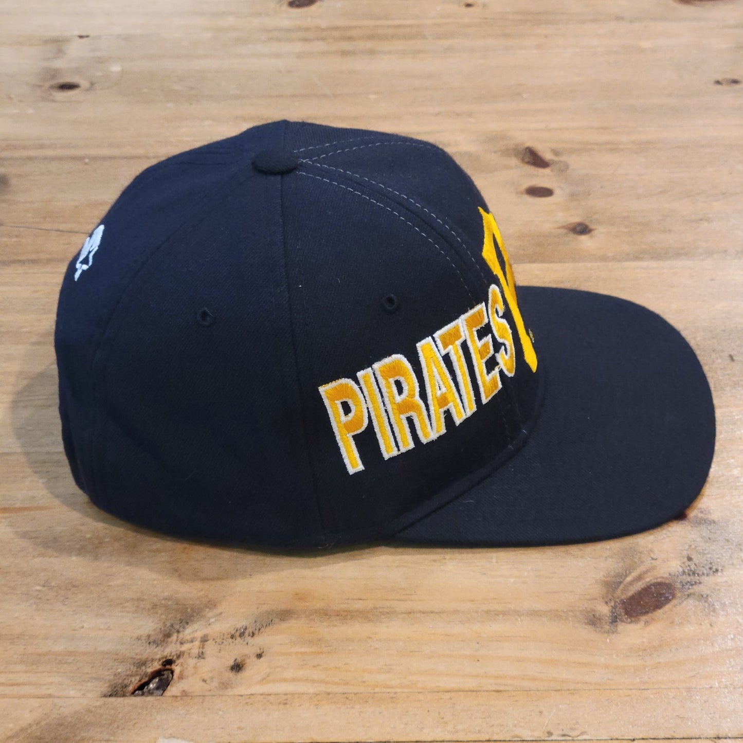 Vintage Pittsburgh Pirates Starter Hat Snapback Tri-Power Wrap Logo Wool MLB