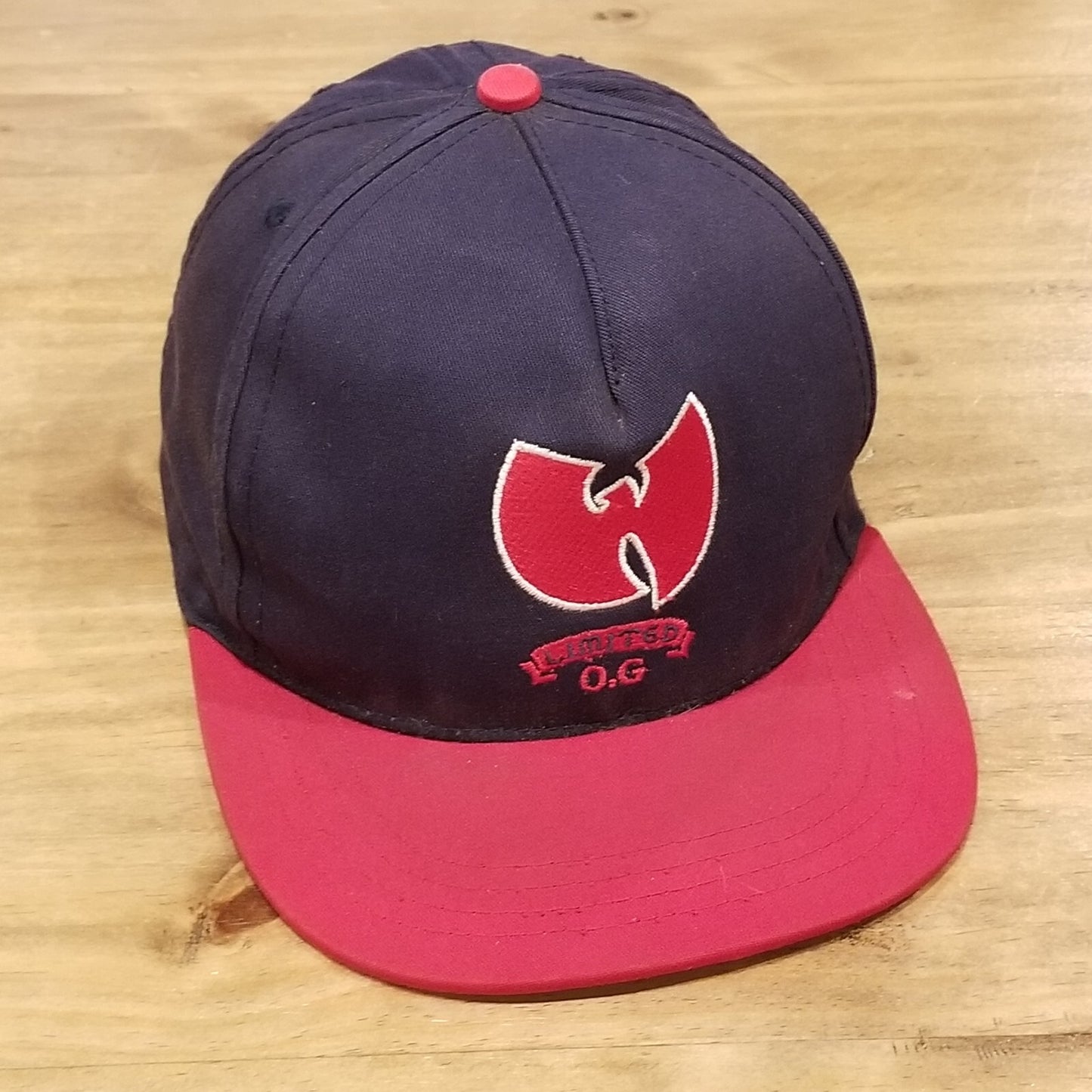 Wu-Tang Clan Hat cap Snapback Limited OG One Size Blue Red Rap  Hip Hop Music