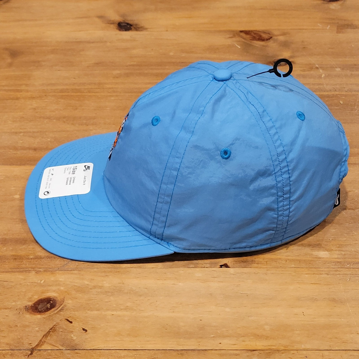 Nike SB Hat Cap Strap Back Blue Swoosh Traffic Cone Skateboarding One Size
